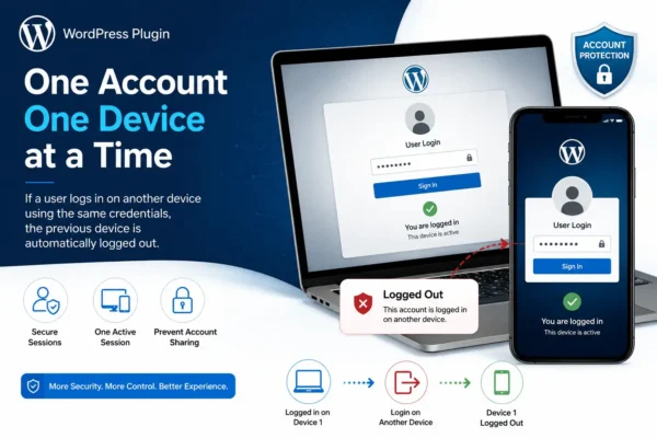 one device login wordpress plugin